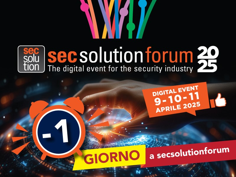 secsolutionforum 2025: - 1 all’evento digitale della sicurezza